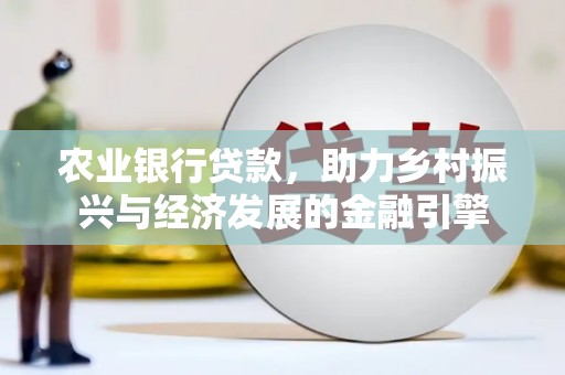 沙湾农业银行贷款，助力乡村振兴与经济发展的金融引擎