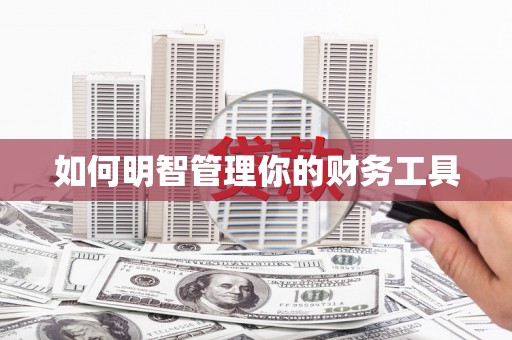 沙湾如何明智管理你的财务工具