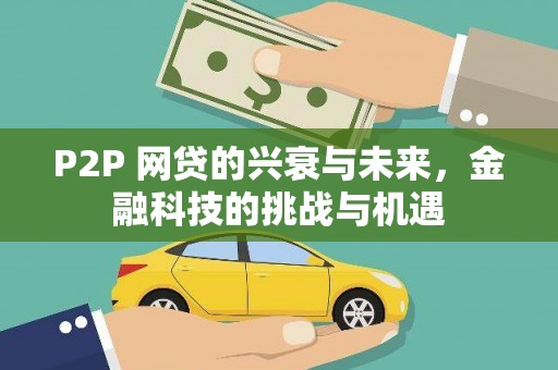 沙湾P2P 网贷的兴衰与未来，金融科技的挑战与机遇