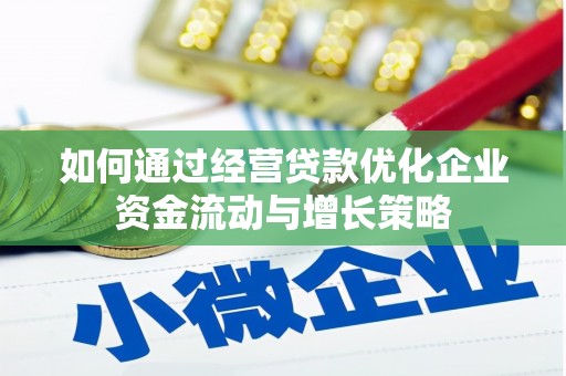 沙湾如何通过经营贷款优化企业资金流动与增长策略