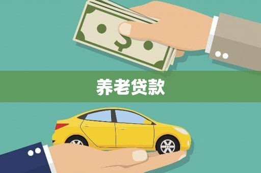 沙湾养老贷款