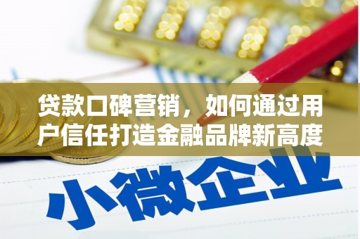 沙湾贷款口碑营销，如何通过用户信任打造金融品牌新高度