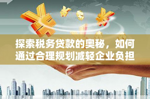沙湾探索税务贷款的奥秘，如何通过合理规划减轻企业负担