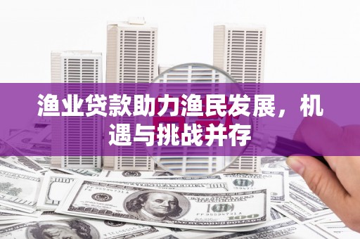 沙湾渔业贷款助力渔民发展，机遇与挑战并存