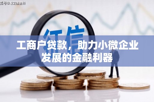 沙湾工商户贷款，助力小微企业发展的金融利器