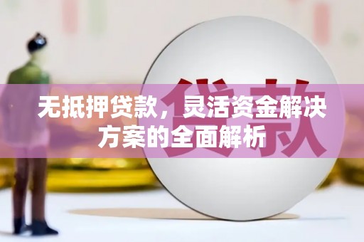 沙湾无抵押贷款，灵活资金解决方案的全面解析