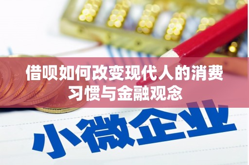 沙湾借呗如何改变现代人的消费习惯与金融观念