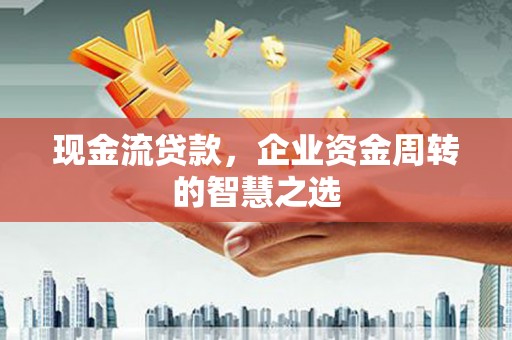 沙湾现金流贷款，企业资金周转的智慧之选