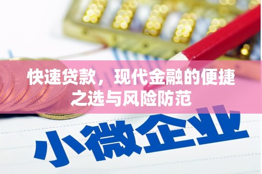沙湾快速贷款，现代金融的便捷之选与风险防范