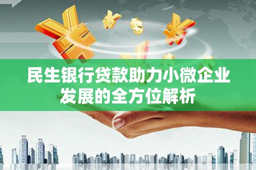 沙湾民生银行贷款助力小微企业发展的全方位解析