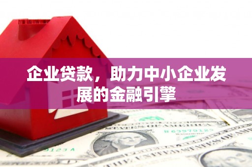 沙湾企业贷款，助力中小企业发展的金融引擎