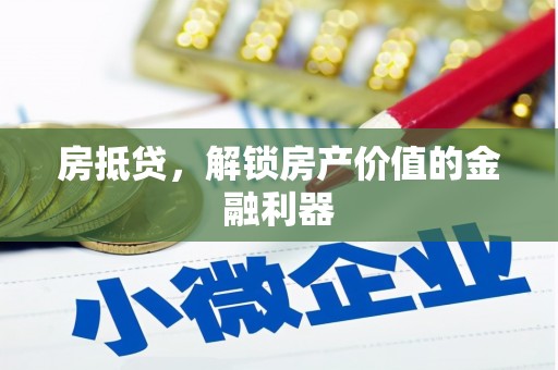 沙湾房抵贷，解锁房产价值的金融利器