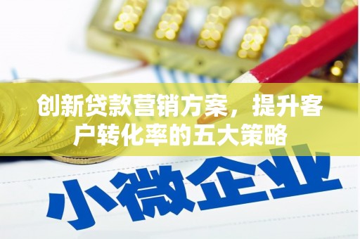 沙湾创新贷款营销方案，提升客户转化率的五大策略