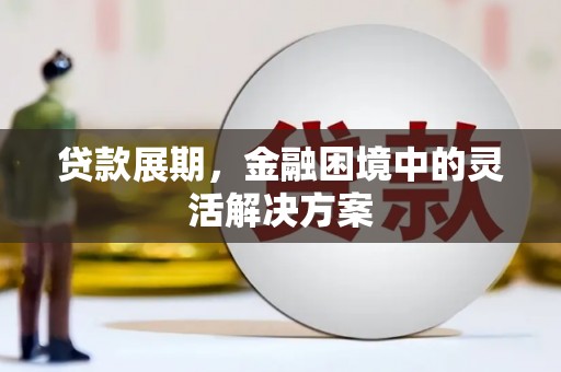 沙湾贷款展期，金融困境中的灵活解决方案