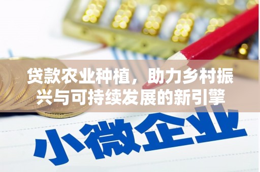 沙湾贷款农业种植，助力乡村振兴与可持续发展的新引擎