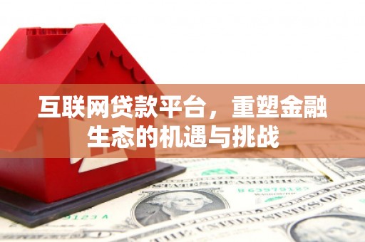 沙湾互联网贷款平台，重塑金融生态的机遇与挑战