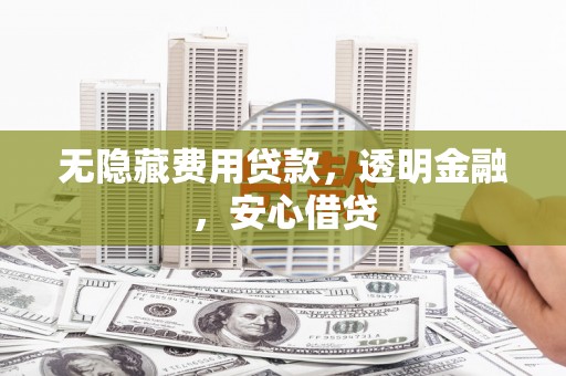 沙湾无隐藏费用贷款，透明金融，安心借贷
