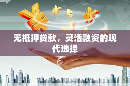 沙湾无抵押贷款，灵活融资的现代选择