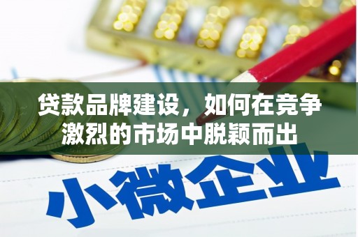 沙湾贷款品牌建设，如何在竞争激烈的市场中脱颖而出