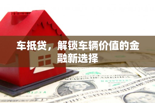 沙湾车抵贷，解锁车辆价值的金融新选择