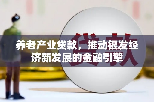 沙湾养老产业贷款，推动银发经济新发展的金融引擎