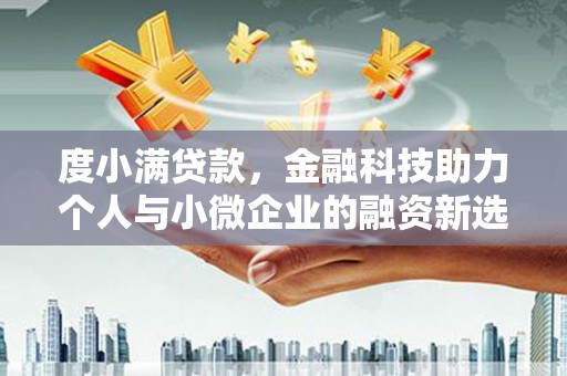沙湾度小满贷款，金融科技助力个人与小微企业的融资新选择