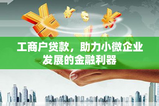 沙湾工商户贷款，助力小微企业发展的金融利器