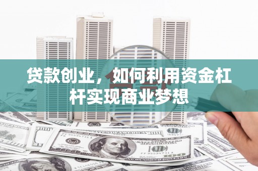 沙湾贷款创业，如何利用资金杠杆实现商业梦想