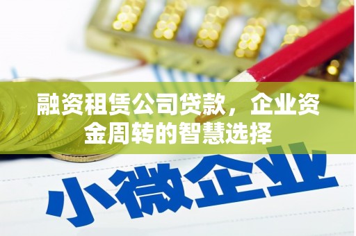 沙湾融资租赁公司贷款，企业资金周转的智慧选择