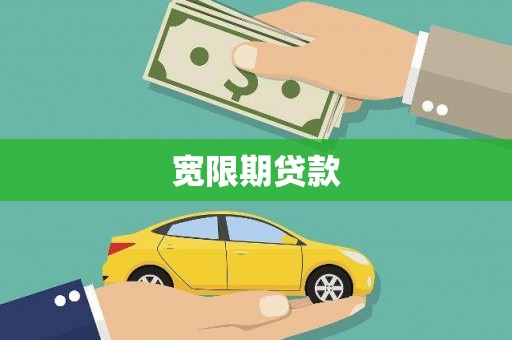 沙湾宽限期贷款