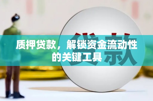沙湾质押贷款，解锁资金流动性的关键工具