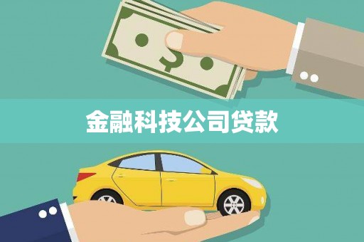 沙湾金融科技公司贷款