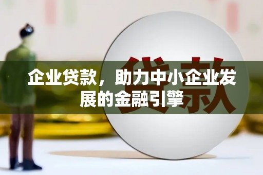 沙湾企业贷款，助力中小企业发展的金融引擎