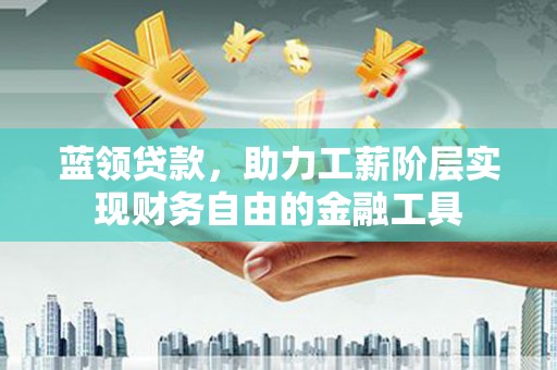 沙湾蓝领贷款，助力工薪阶层实现财务自由的金融工具