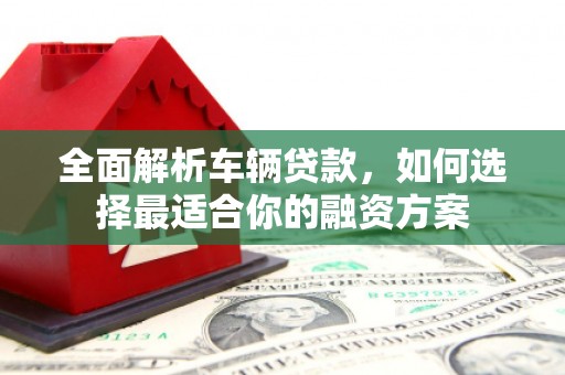 沙湾全面解析车辆贷款，如何选择最适合你的融资方案