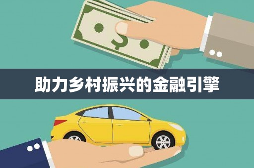 沙湾助力乡村振兴的金融引擎