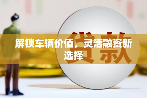 沙湾解锁车辆价值，灵活融资新选择