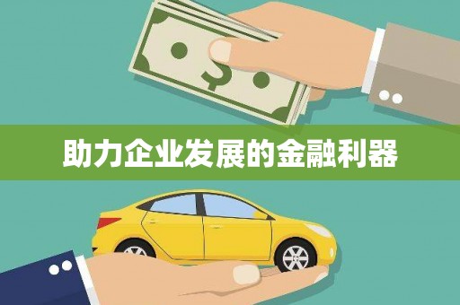 沙湾助力企业发展的金融利器