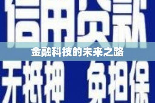 沙湾金融科技的未来之路