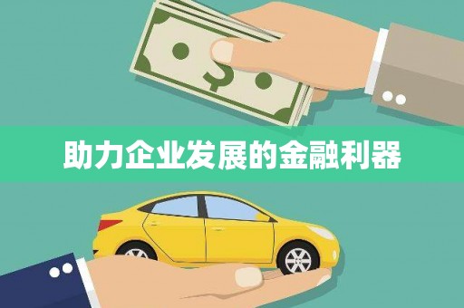 沙湾助力企业发展的金融利器